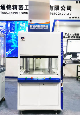 PLC Controlled 300kg Servo Press Machine 1000MPa Max Working Pressure 100mm/s Speed